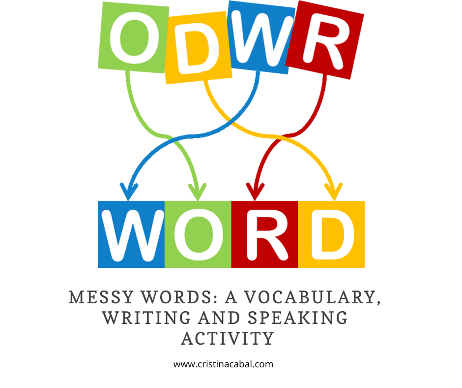 Messy Words A Vocabulary Writing And Speaking Activity LaptrinhX News