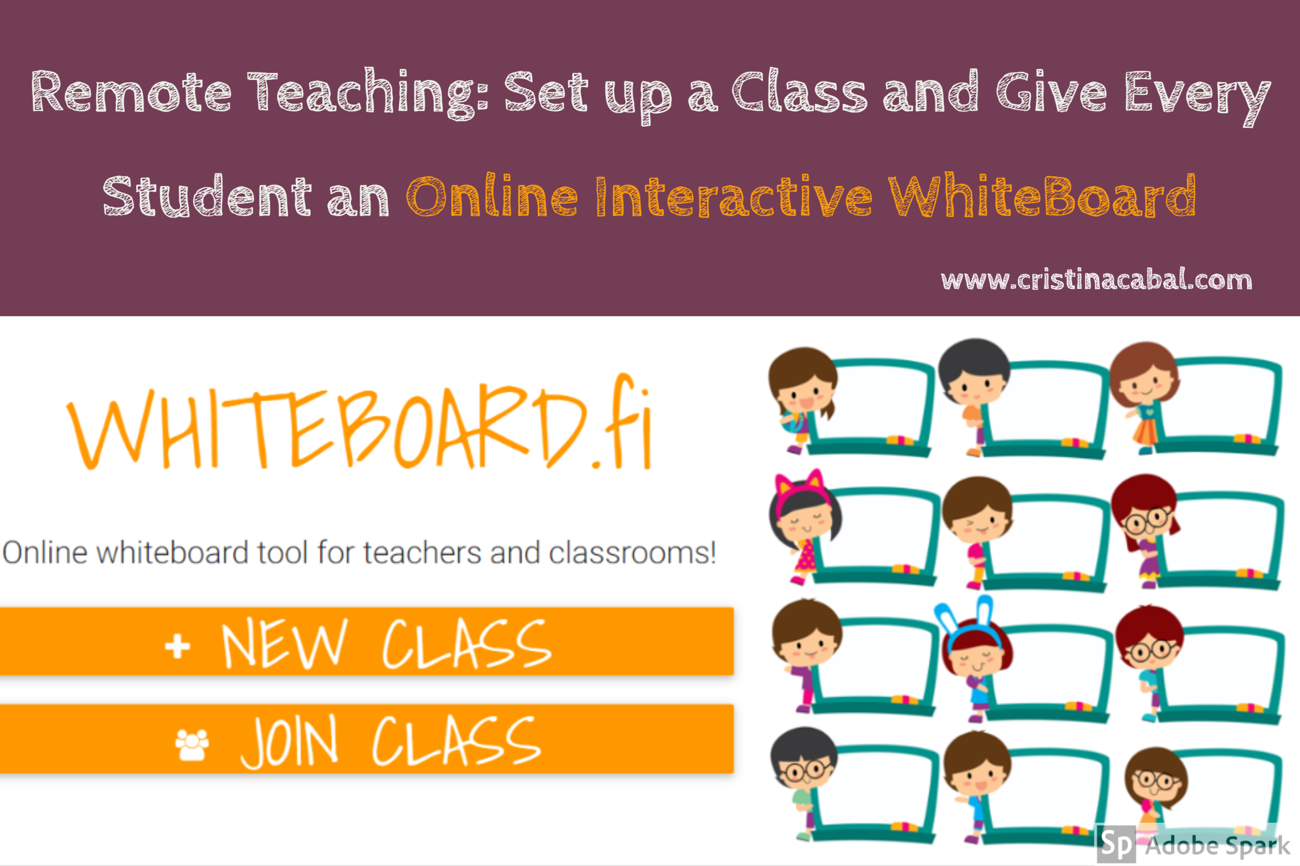 online whiteboard for teaching